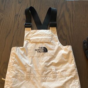 The North Face Freedom Bib Overalls Girls Sz M 10